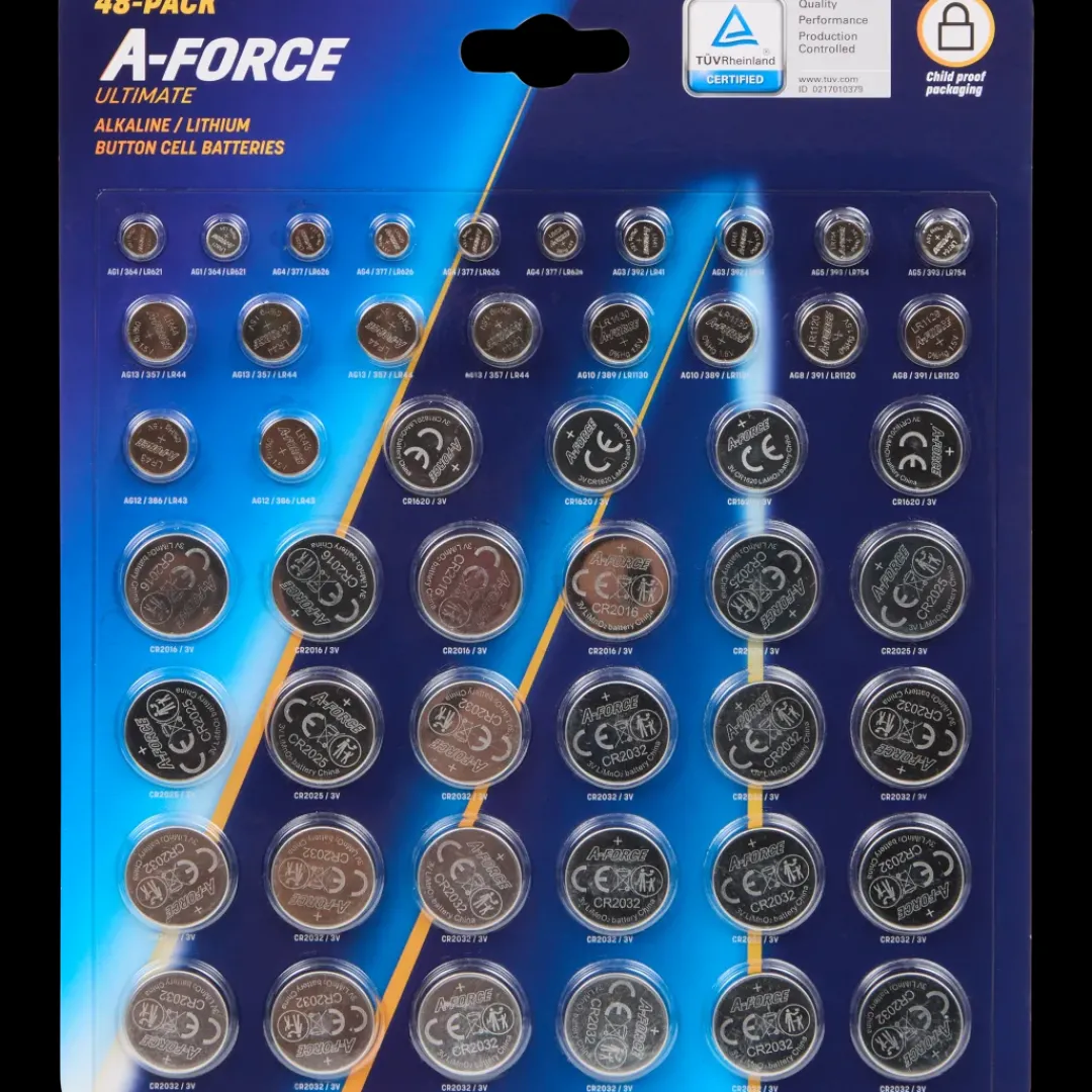 knoopcelbatterijen 1 Stuks | Action NL*A-Force Sale