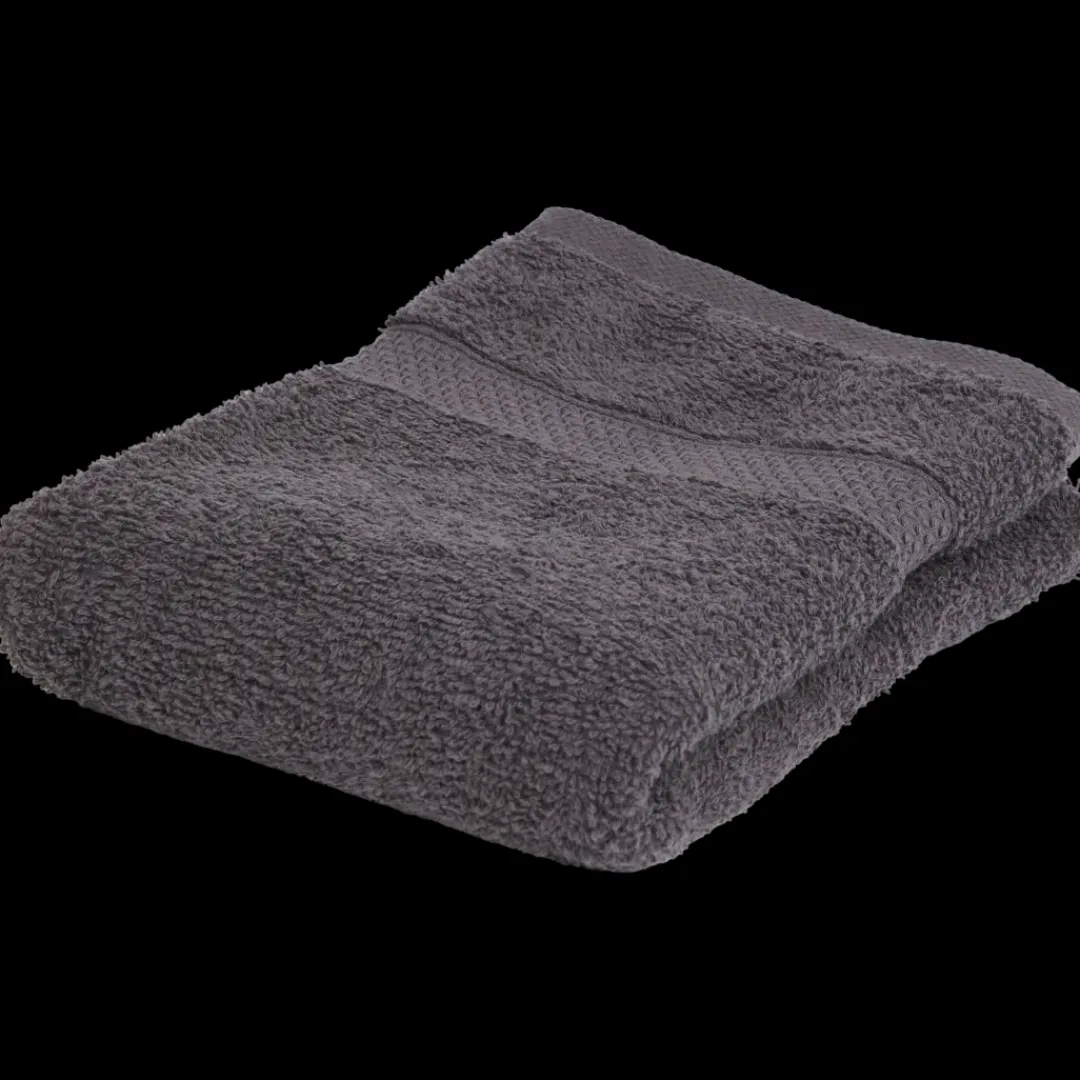 Capetown handdoek antraciet 50 x 100 cm Grijs | Action NL* Sale