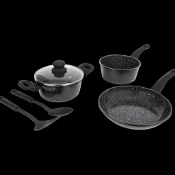 Ceramic Marble pannenset met keukengerei | Action NL* Sale