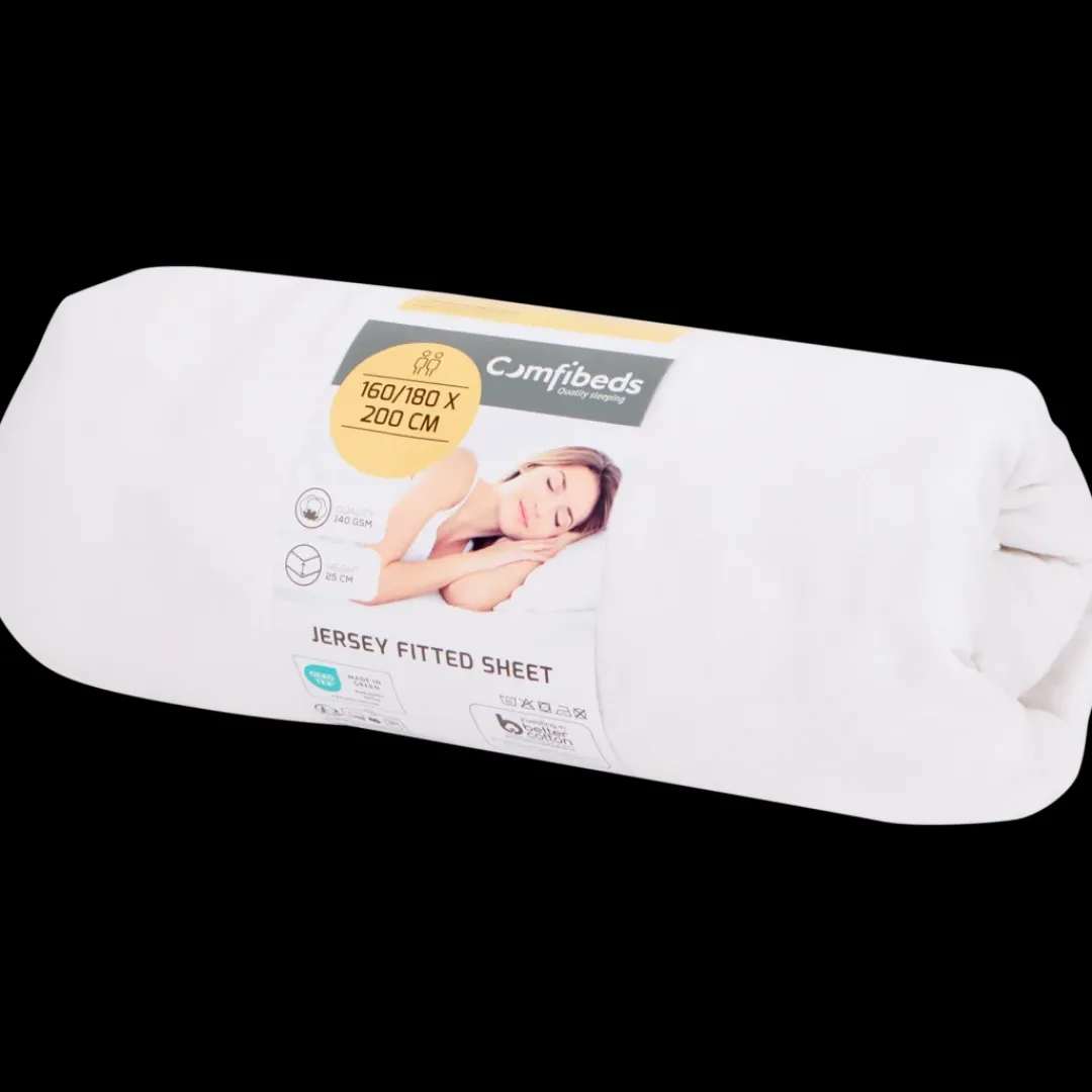 jersey hoeslaken 160 x 200 cm | Action NL*Comfibeds New