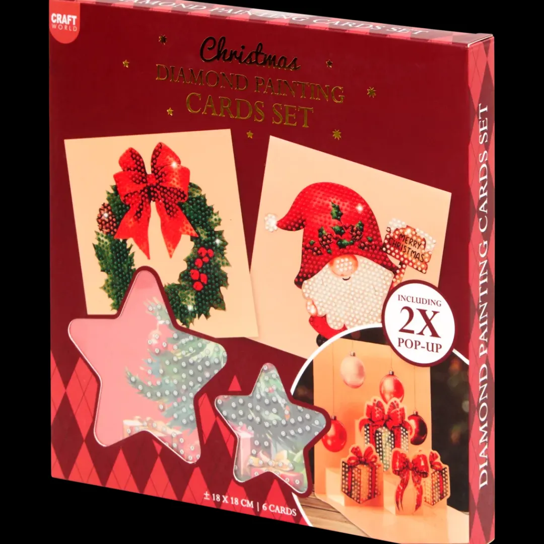 Diamond painting kerstkaarten | Action NL* Sale