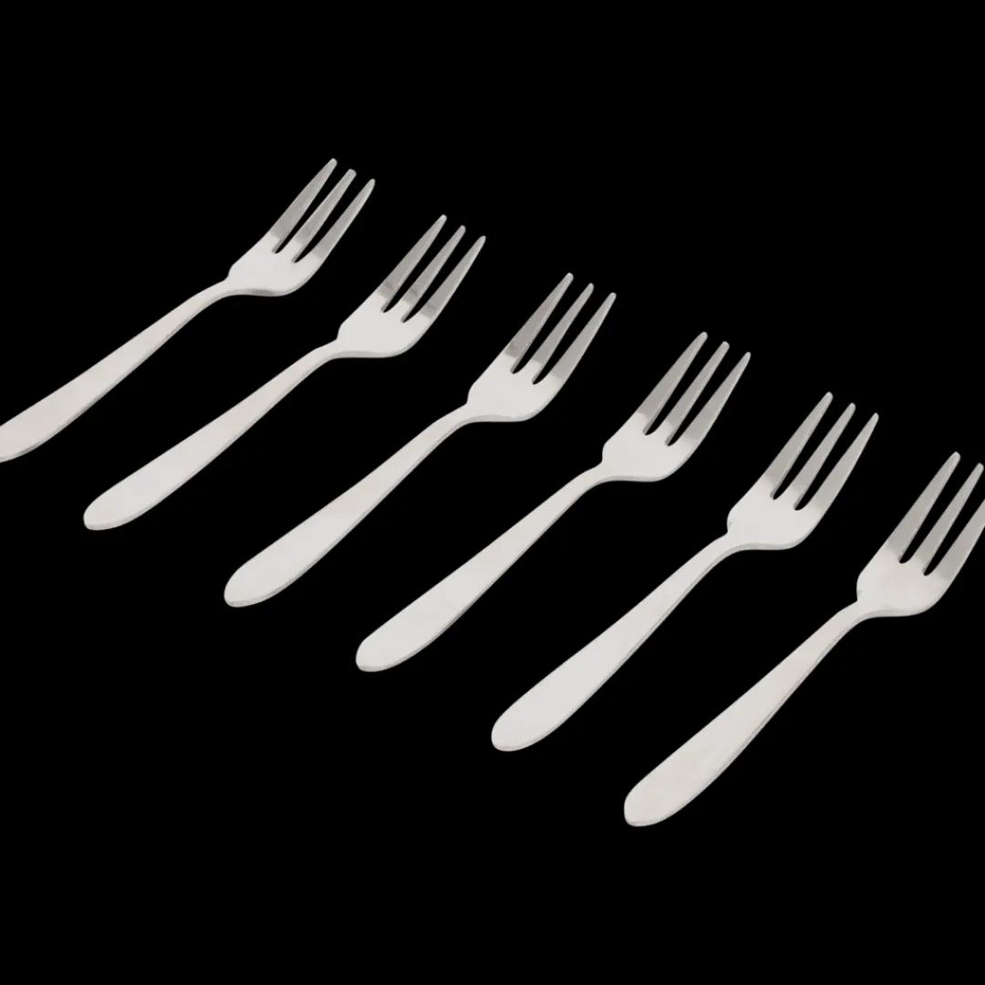 Gebaksvorkjes Zilver 6 Stuks | Action NL* Online