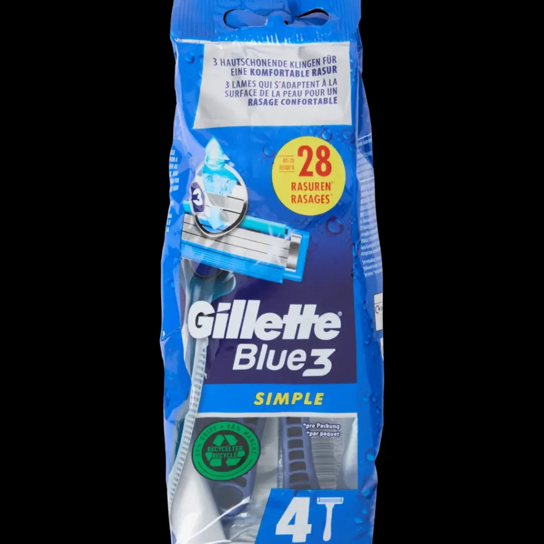 Gillette Blue3 scheermesjes Simple | Action NL* Best