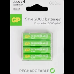 oplaadbare batterijen AAA 4 Stuks | Action NL*GP New