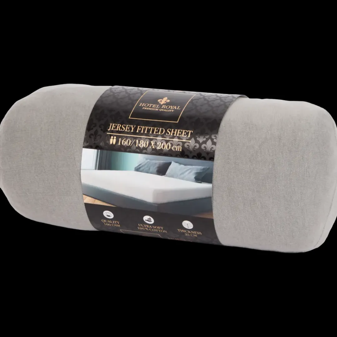 jersey hoeslaken 180 x 200 cm | Action NL*Hotel Royal Online