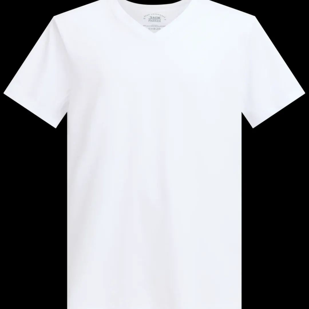 T-shirt Wit Man | Action NL*Jack Parker Discount
