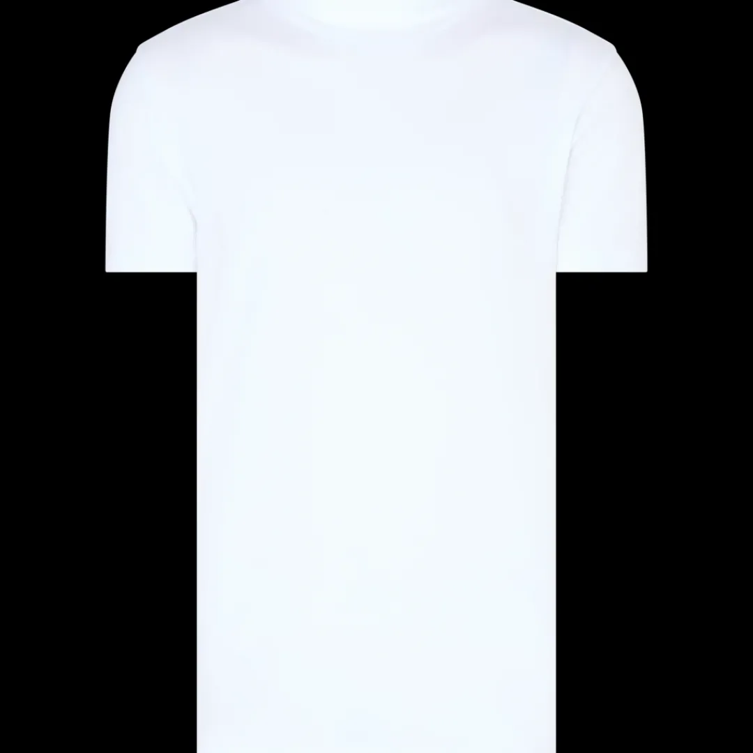 T-shirt Wit Man | Action NL*Jack Parker Sale