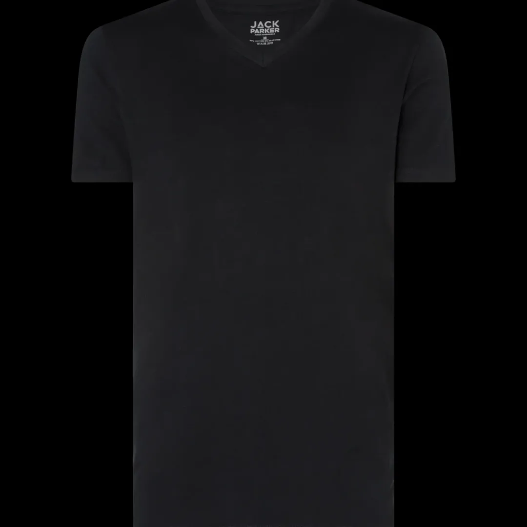 T-shirt Zwart Man | Action NL*Jack Parker Sale