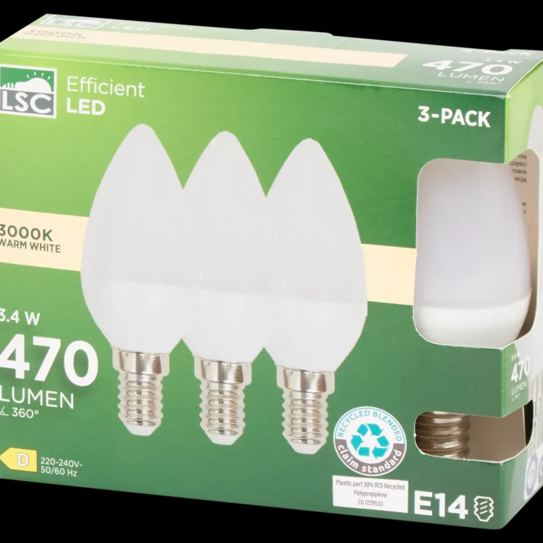 ledlampen 3.4 watt 470 lm | Action NL*LSC Best