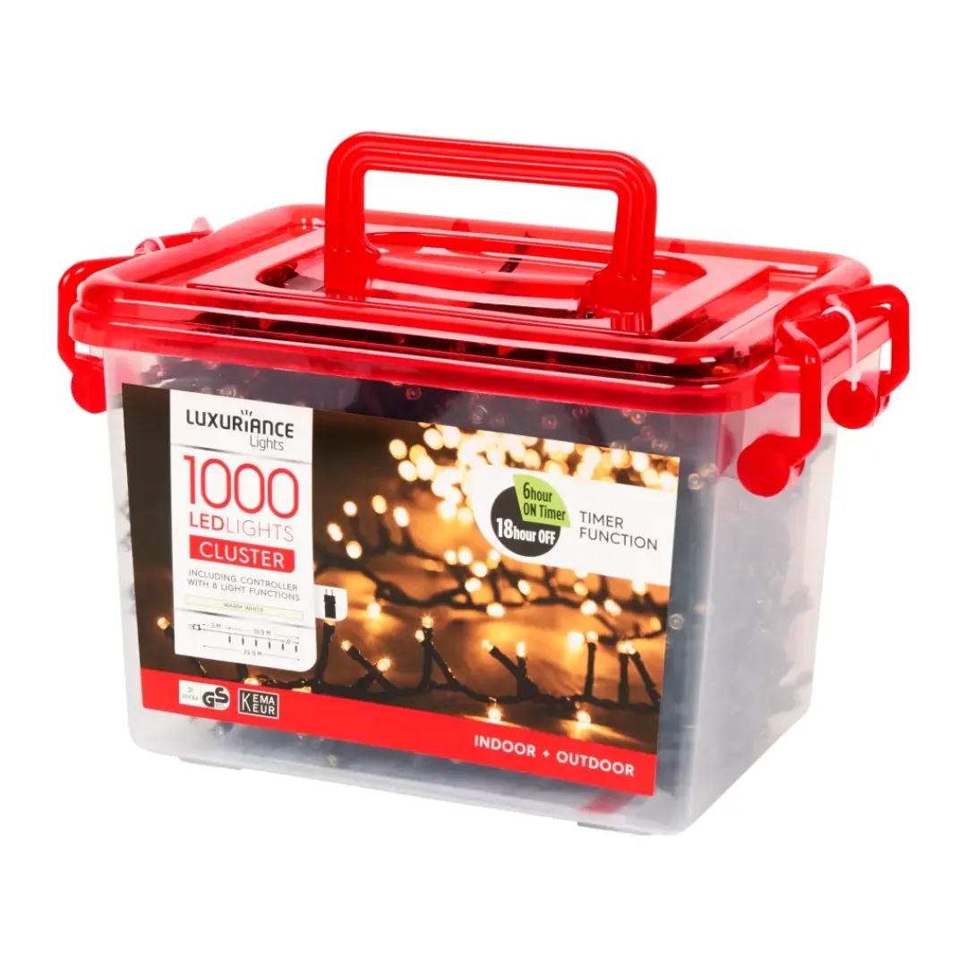 cluster kerstverlichting | Action NL*Luxuriance Lights New