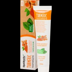 OptiSmile natuurlijke tandpasta Kurkuma & Mint | Action NL* Best