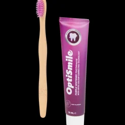 OptiSmile tandpasta met tandenborstel Purple Whitening | Action NL* Clearance