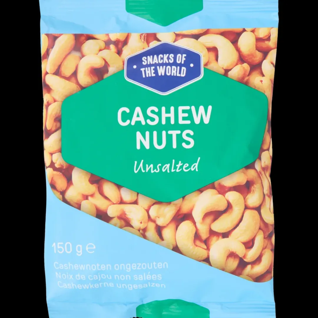 Snacks of the World ongezouten cashewnoten | Action NL* Sale