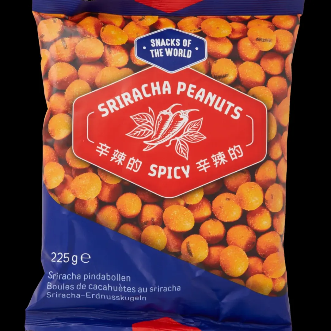 Snacks of the World sriracha pindabollen Spicy | Action NL* Best