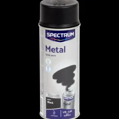 spuitverf voor metaal mat zwart Zwart 400 ml | Action NL*Spectrum Sale