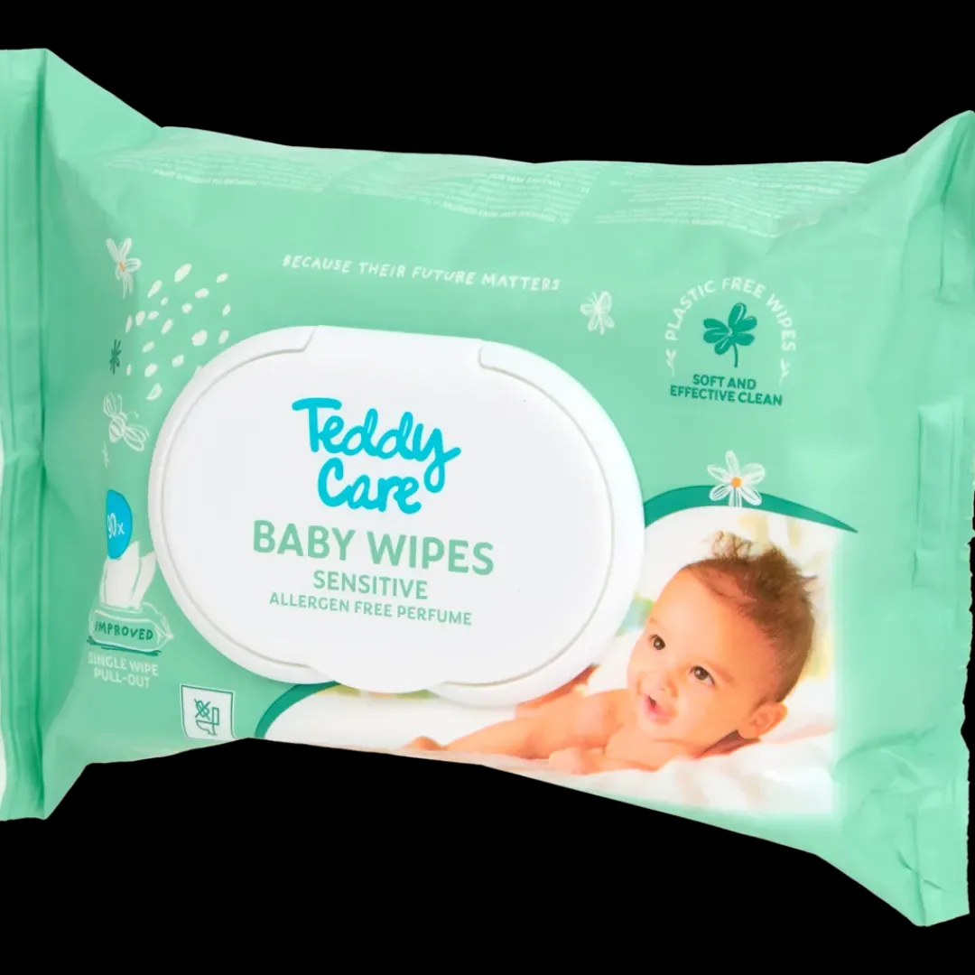 babydoekjes Sensitive 90 Stuks | Action NL*Teddy Care Clearance